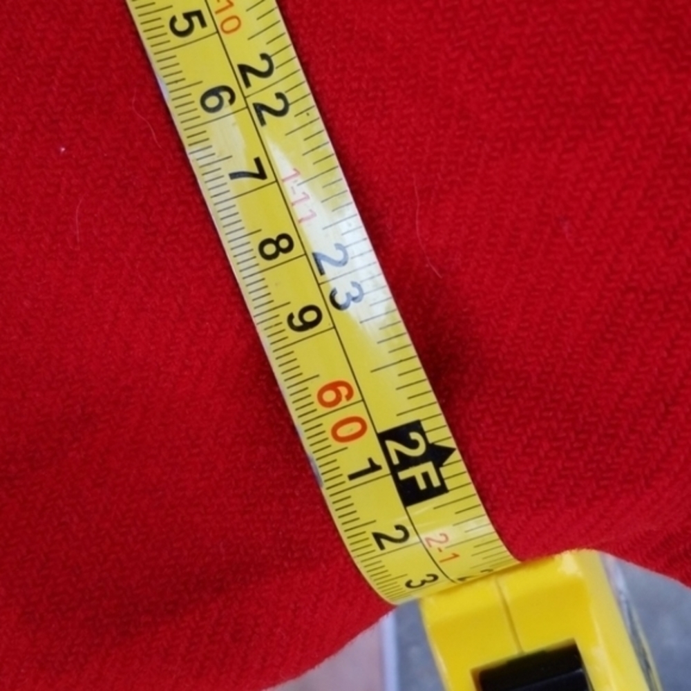 Vintage Red Wool Shirt Jacket XL XXL Chore Coat Workwear Overshirt - Picture 6 of 12